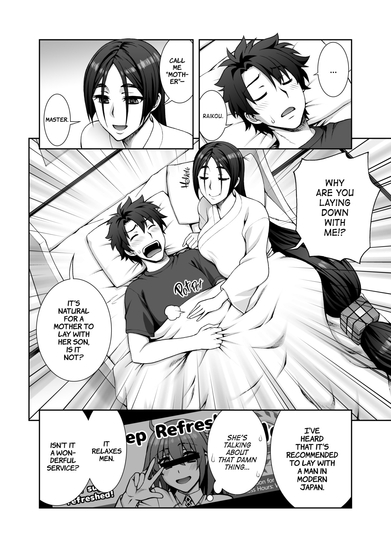 Hentai Manga Comic-Bedtime with Mom-v22m-Read-2